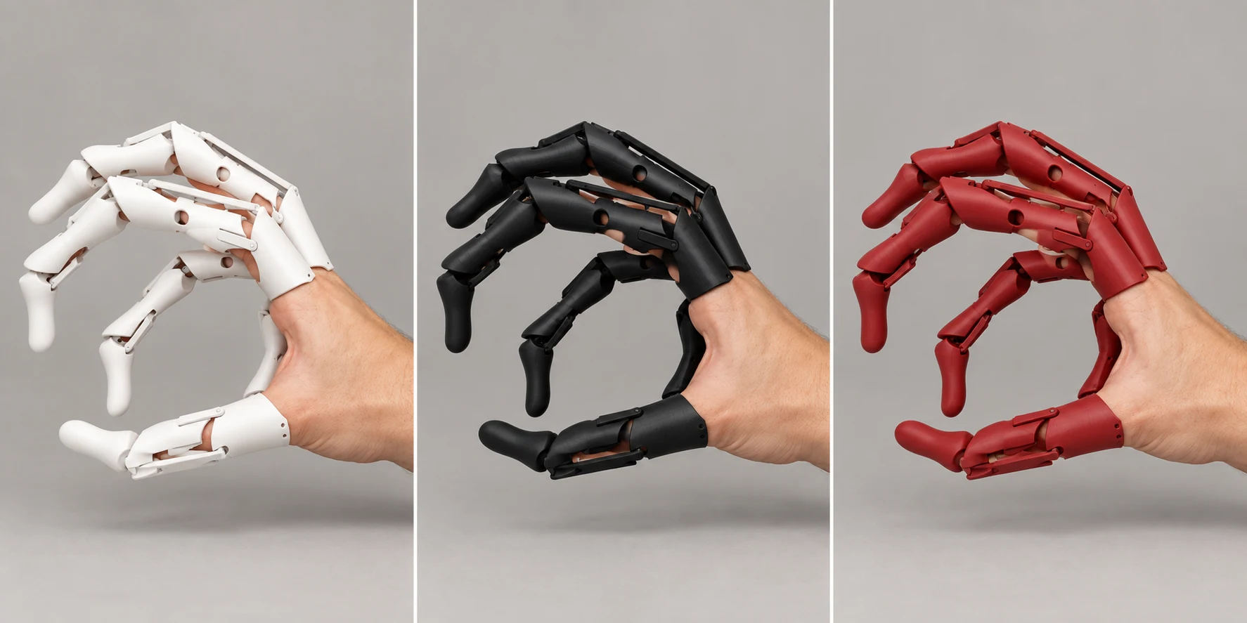 Articulated Skeleton Finger Extensions